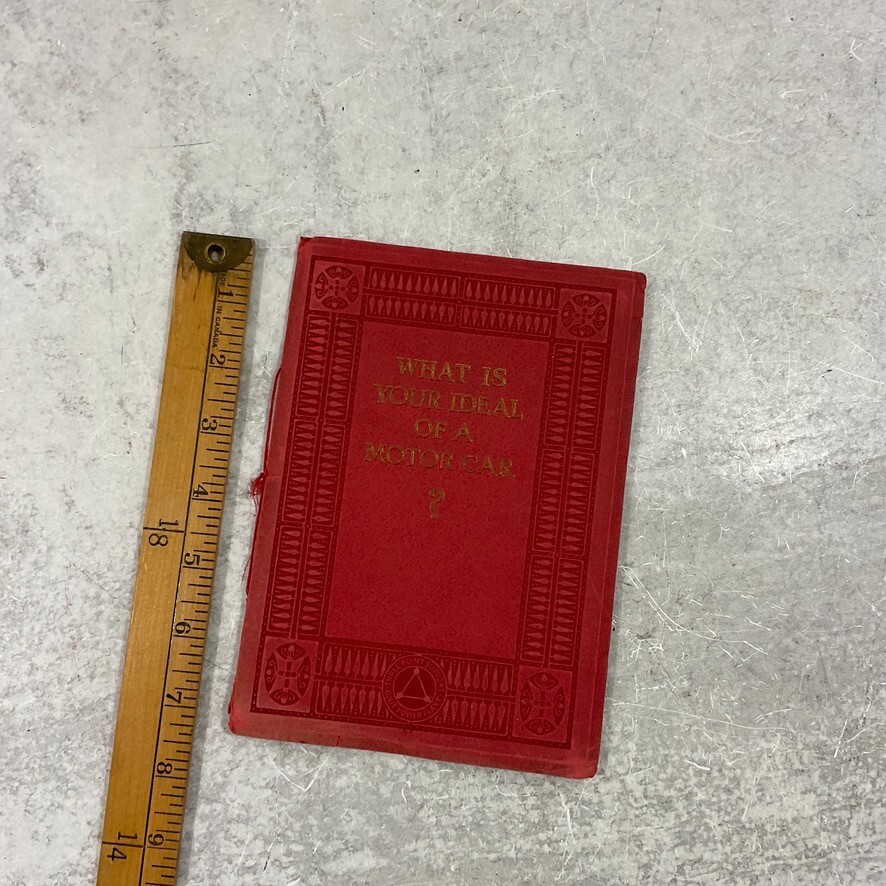 What Is Your Ideal of a Motor Car? Booklet by StevensDuryea Company eBay