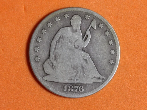 1876 Seated Liberty Half Dollar #P08821