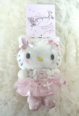 Sanrio Hello Kitty weiße Katze Ballerina Plüsch Puppe