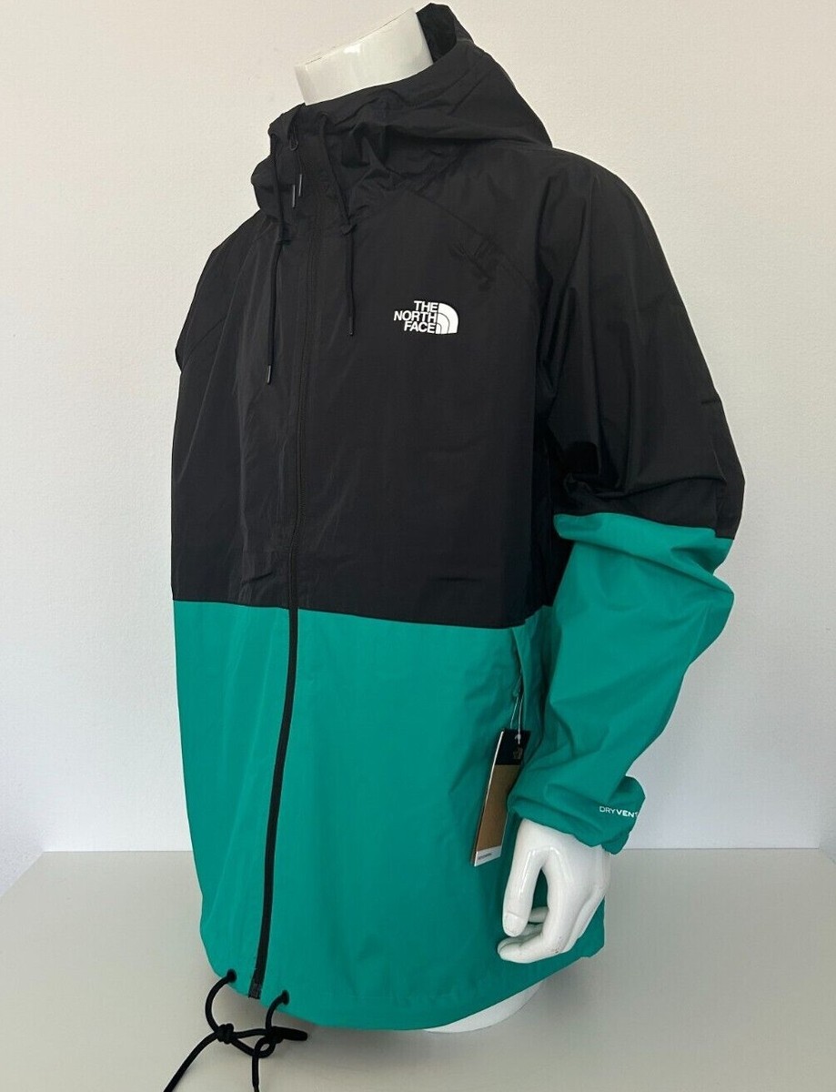 THE NORTH FACE MEN'S ANTORA DRYVENT RAIN HOODIE JACKET TNF Black