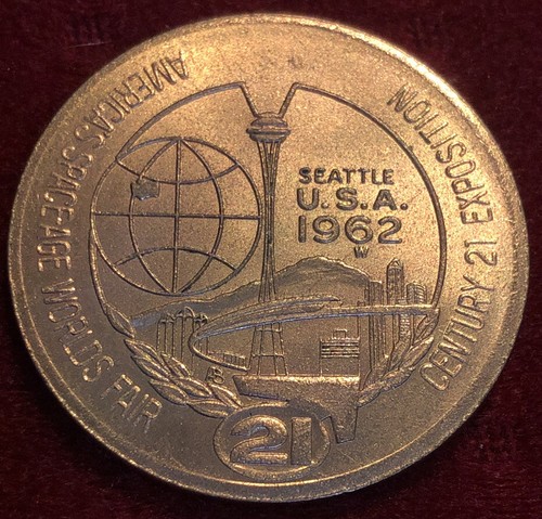 U.S.A Century 21 Exposition, Seattle 1962 (Dollar Coin/ Token)