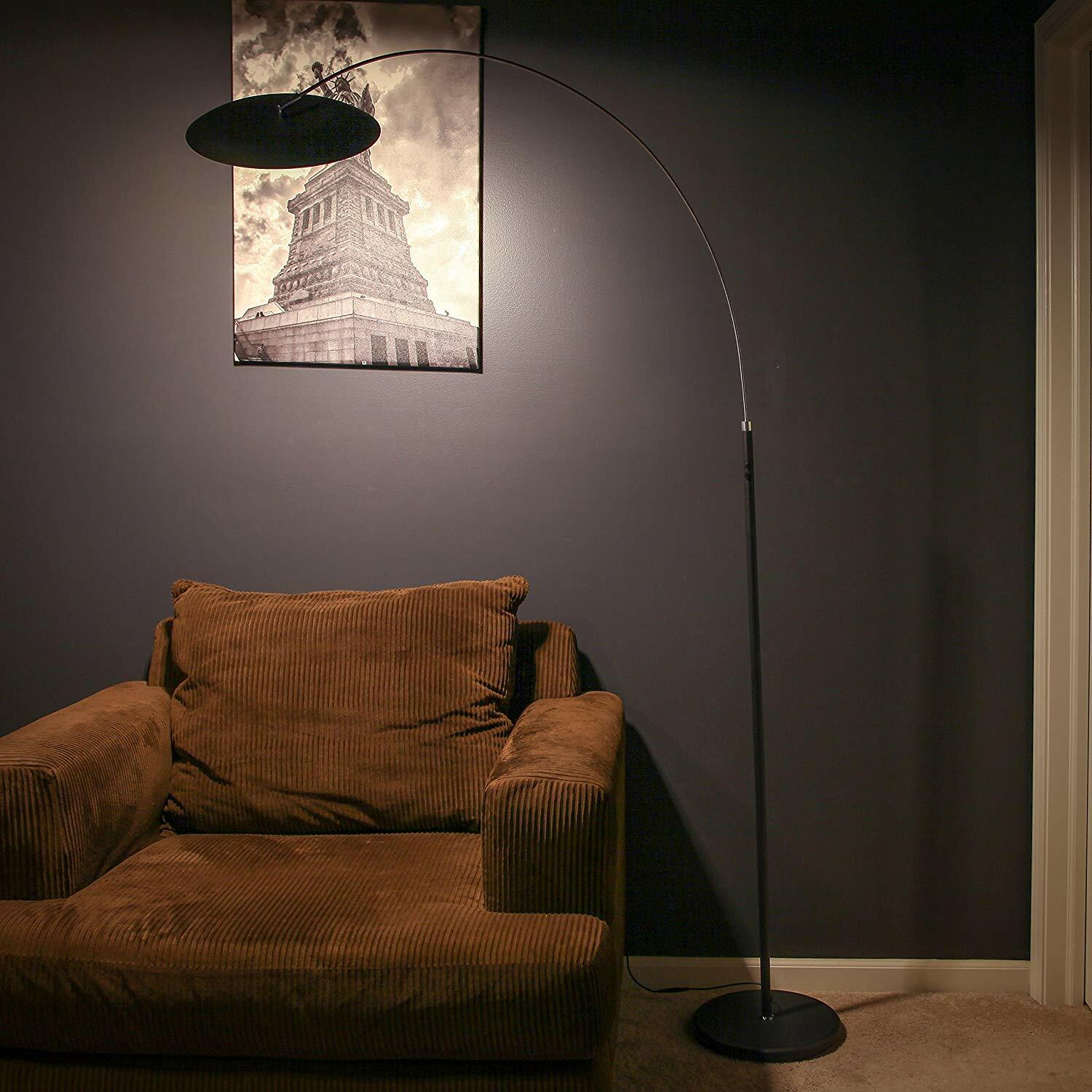 Brightech Sparq Arc Led Floor Lamp And Ndash Modern And