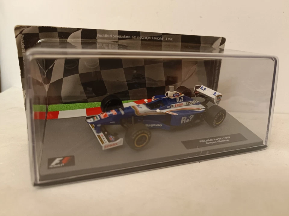 Panini F1 Collection Car Collection Jacques Villeneuve Williams Renault FW19 - Immagine 4 di 4