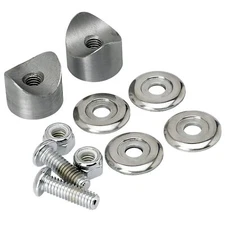 Lowbrow Customs Solo Seat Hairpin Spring Mounting Kit - Stainless Washers