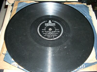 RISADINHA em cada coracao / eu quero rebolar ( world music ) 10'' 78 rpm brazil