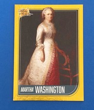 2021 Pieces of the Past GOLD FOIL Parallel #4 Martha Washington NM-MT