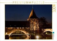 Calvendo Puzzle Schlayerturm Und Kettensteg 1000 Teile Puzzle Quer | 1000 Teile