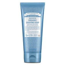 Dr. Bronner's Organic Shaving Soap Unscented 7 fl.oz