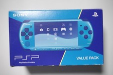 PSP-3000 console sky blue marine blue value pack Japan system boxed
