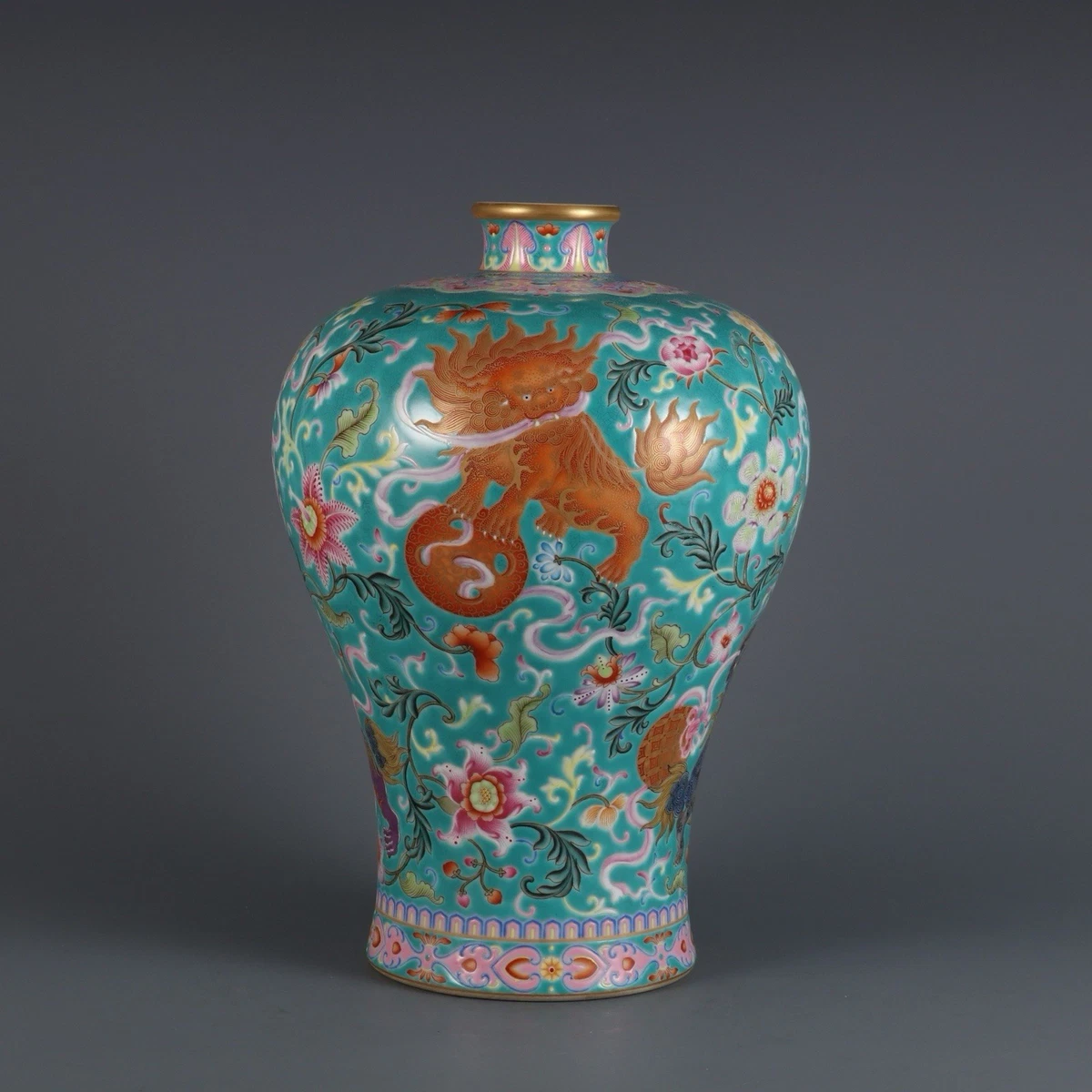 中国伝統陶器 花瓶 多色彩 陶瓷多色1800-1849 中国古董花瓶| eBay