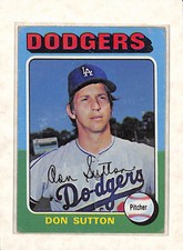 1975 Topps #220 Don Sutton VG