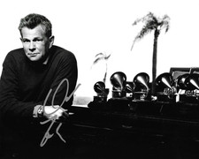 * DAVID FOSTER * signed 8x10 photo * ALL BY MYSELF * COA *