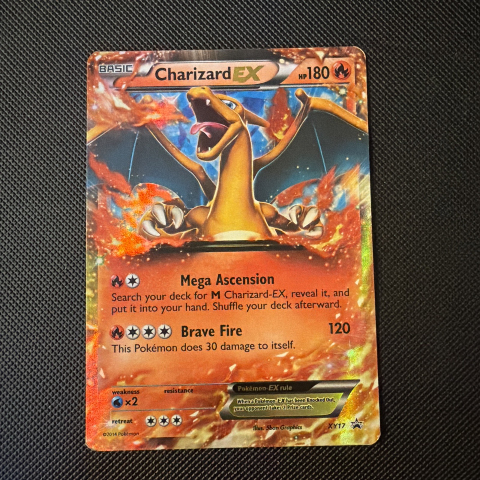 Charizard EX - XY17 - Pokemon XY Promo Ultra Rare Card