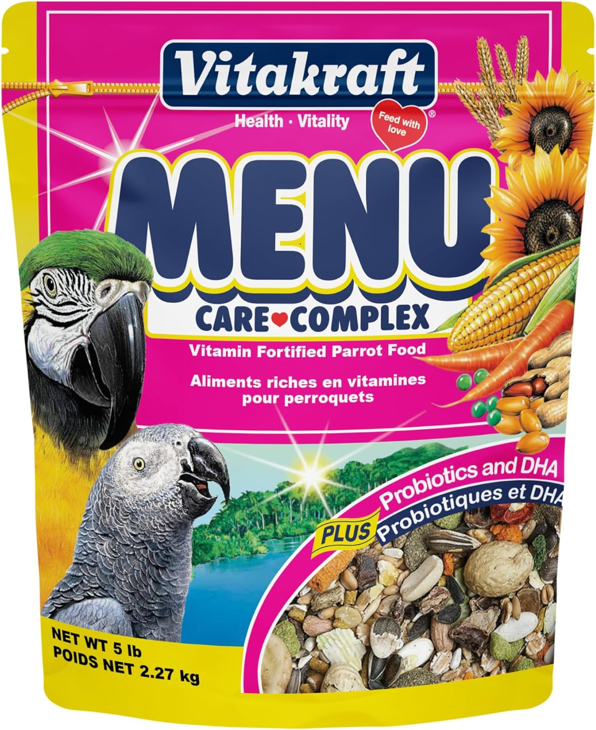 , Parrot Food Large Birds, 5 Pound (pack Of 1)