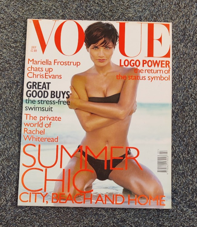 VOGUE Magazine: July 1997 - Helena Christensen | eBay