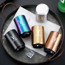 Stainless Steel Automatic Beer Bottle Opener Bar Tool for Soda & Wine Caps