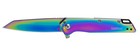 New Kershaw Misdirect Rainbow AO Plain Edge Tanto Folding Knife 1365RBW