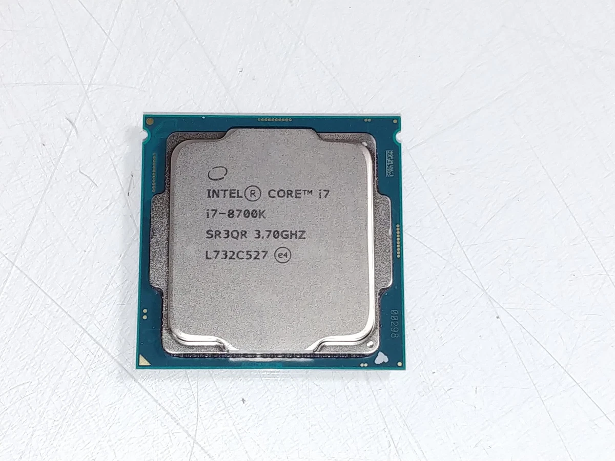 Intel Intel Core i7-8700K Processor Model Computer Processors LGA