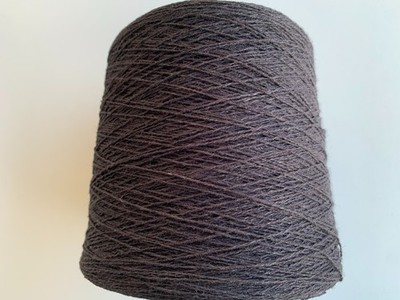 100% Bouretteseide Konenwolle Garn Art. BOURETTE SETA 2/10000 Schwarz 100g/ 500m