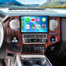 10.1" Car Stereo Ford F250 F350 06-14 Wireless CarPlay Android Auto GPS BT BCam