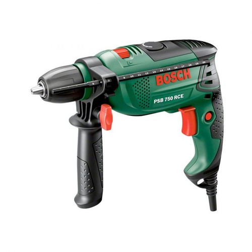 Bosch PSB 750-RCE Keyless Chuck 3 Pin Corded Hammer Drill 750W. Great condition!