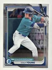 2024 Bowman - Chrome Prospects Cole Young #BCP-112 (RC)