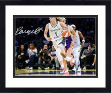 Framed Paige Bueckers Dallas Wings Autographed 16" x 20" Dribbling Photograph