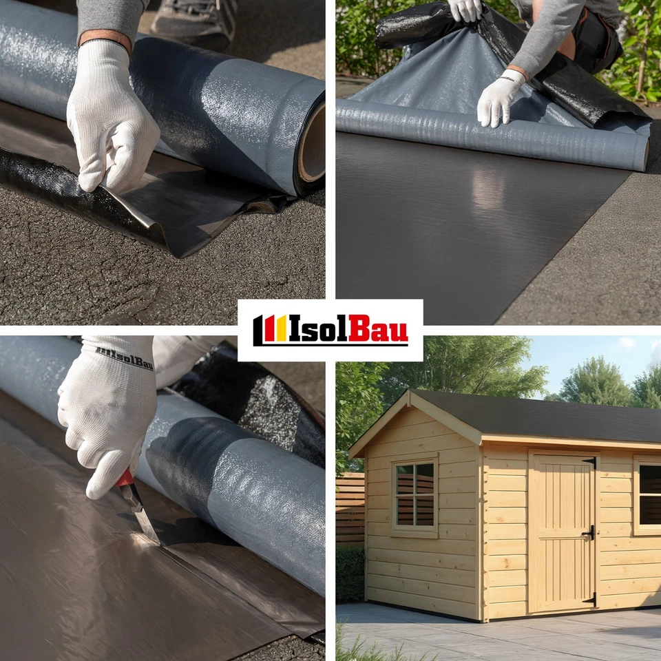 Selbstklebende Dachbahn ALU-KSK Dachfolie Bitumendachbahn – 5 m² - Bild 3 von 4