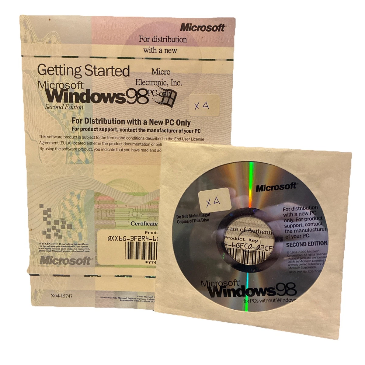 Preços baixos em Sistema Operacional Microsoft Windows 95 CD