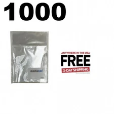 1000 OPP Plastic Wrap Bag for Standard Blu-Ray Case 12mm for Slipcover *1-3 DAYS