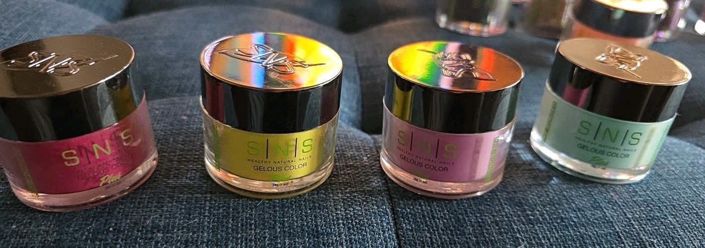 SNS DIPPING POWDER Nutri-Plus Natural Size: 1 Oz/28g Lot Of 34 New Without Boxes