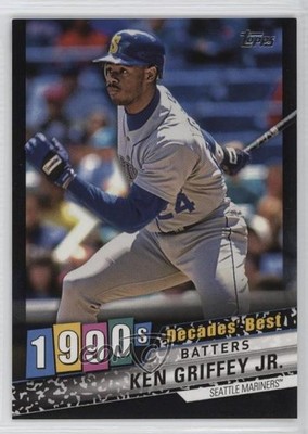 2020 Topps Decades Best Batters Black /299 Ken Griffey Jr #DB-51 HOF 0b9q