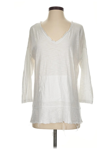 Lilla P Women Silver Pullover Sweater S