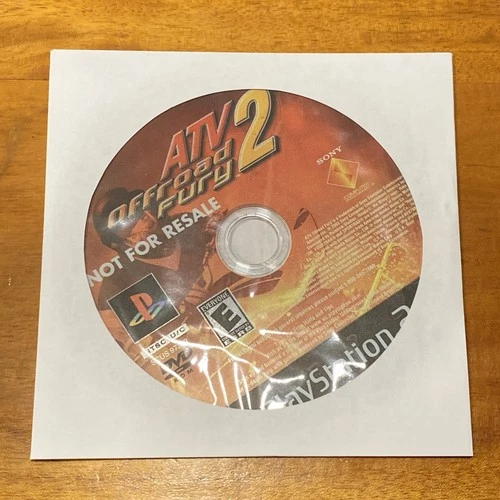 ATV Offroad Fury 2 (PlayStation 2 PS2) Disc Only, Tested, Working