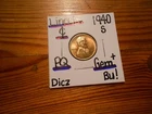 1940S Lincoln Cent Gem BU+ TERRIFIC!!!! Better Date!!!!!!