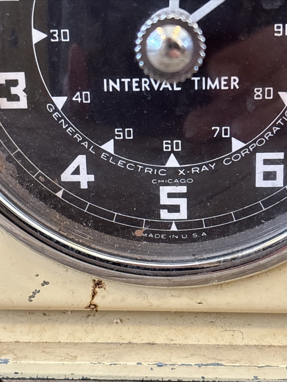 Vintage General Electric GE X-Ray Corporation Interval Timer