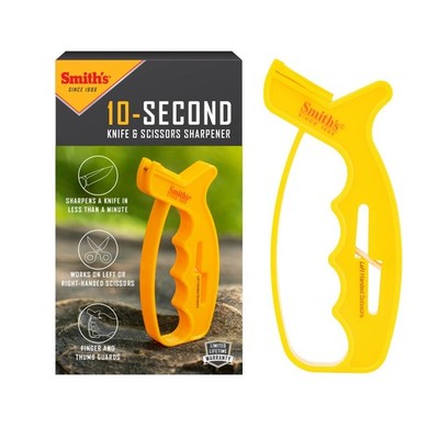 Smith s JIFF-S 10-Sec Knife & Scissors Sharpener - Right & Left-Handed Scisso...