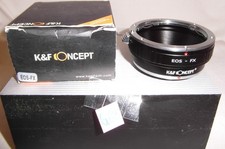 K&F CONCEPT OBJEKTIVADAPTER CANON EOS - FUJI FX mount  (Q03)