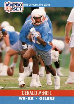 1990 Pro Set #515 Gerald McNeil