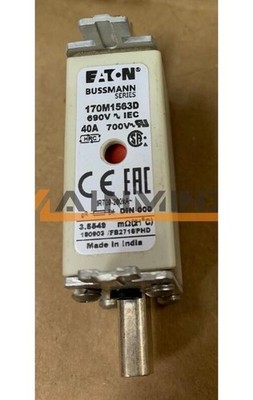 ONE New     Series 170M1563D High Speed Fuse-link 40A 690V #ea