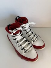 Nike Air Jordan 9 Retro Gym Red White Mens Size 9 Sneakers 302370-160