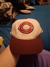 Vintage 90s Cincinnati Reds MLB Baseball Snapback Hat 1955 St Champs 50th Annive