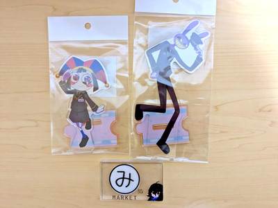 Acrylic Stand The Amazing Digital Circus Pomni Jax Pop-Up Style set Japan