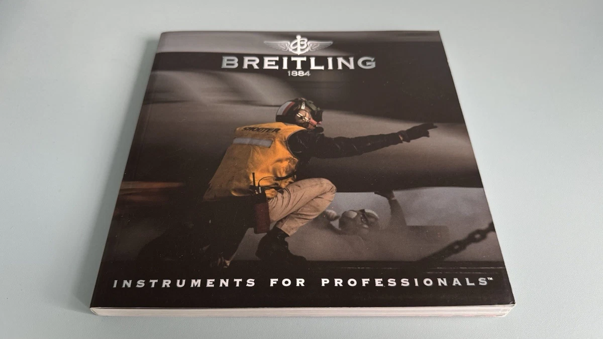 Catálogo Reloj Breitling Chronolog 02 2001/2002 Incluye Lista de Precios - Inglés