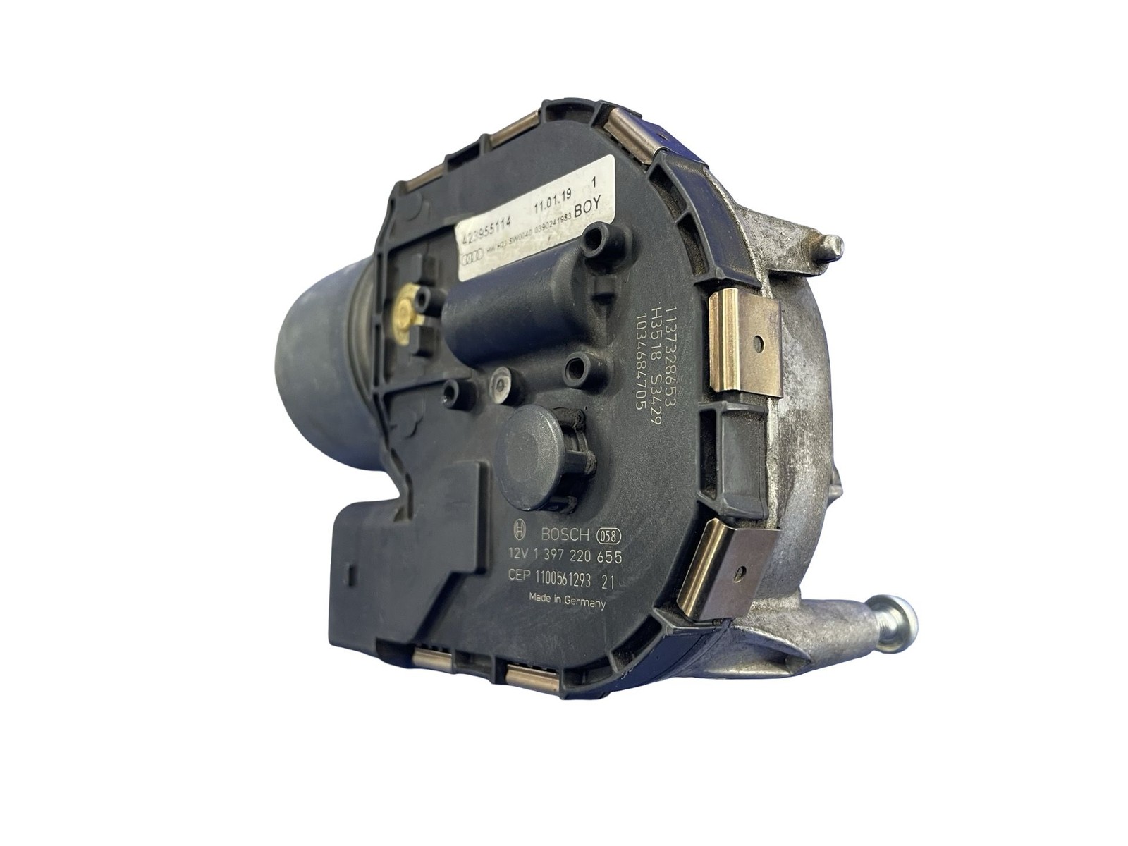 2008-2015 AUDI R8 TYPE 42 OEM FRONT RIGHT WINDSHIELD WIPER MOTOR 423955114