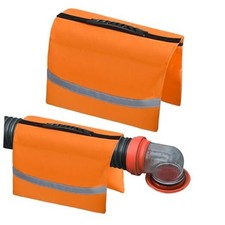 RV Sewer Weight Bag,RV Hose Fastening Device with Reflective Strip orange 1pack