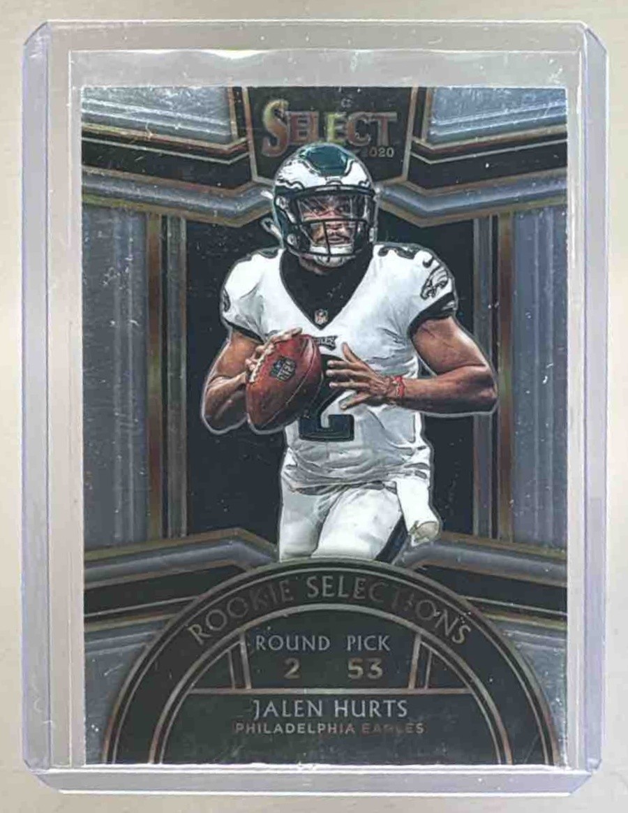 Jalen Hurts 2020 Panini Select #RS-19 Rookie Selections RC
