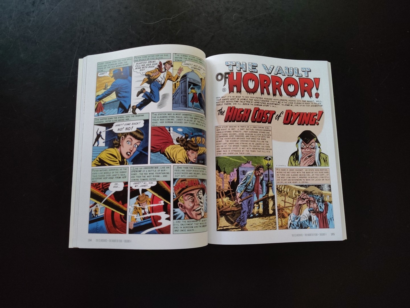 EC Archives: The Haunt of Fear vol 4 1st Dark Horse paperback 2024 Ingels Kamen