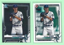 George Kirby Bowman- Bowman Chrome Prospects (2) cards
