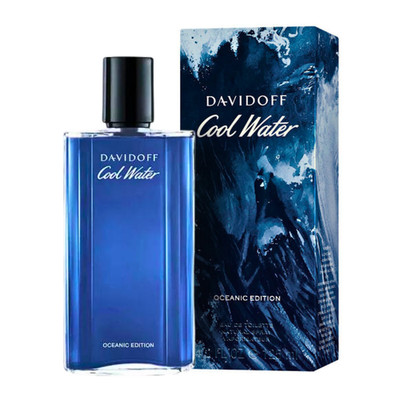Cool Water Oceanic Edition by Davidoff 4.2 oz / 125 mL EDT for Men New In Box
